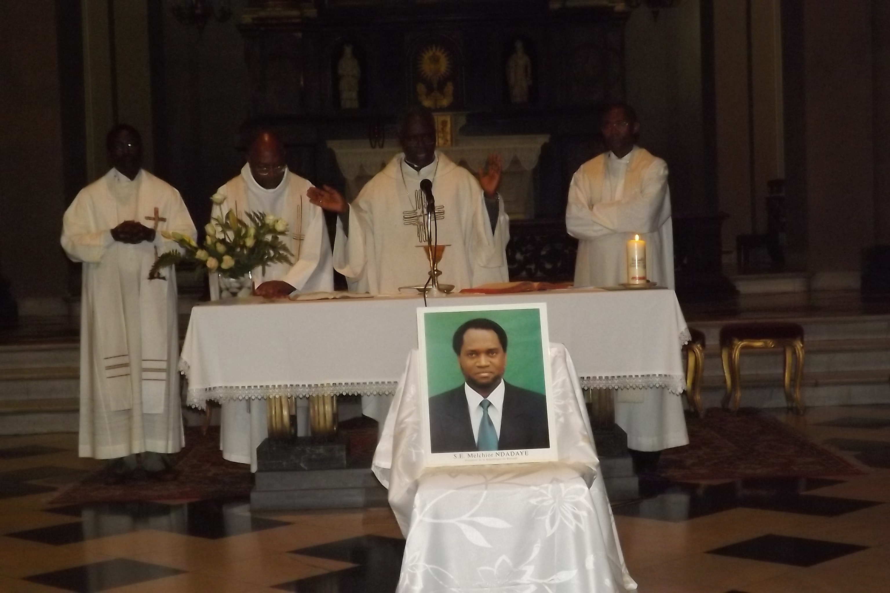 Commémoration à Bruxelles du 20ème anniversaire de l’assassinat du Président Melchior NDADAYE